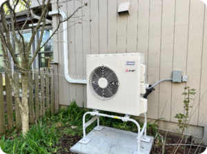 Downers Grove Case Study Home Rounded The Condenser Sits Out Of The Way Tucked Next To The House
