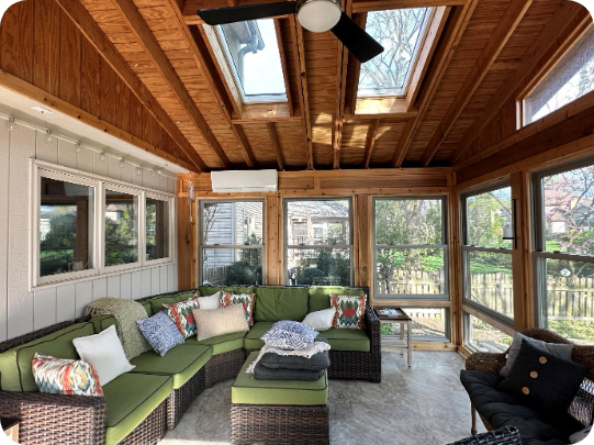 Installing A Ductless Mini Split In A Naperville, IL Sunroom