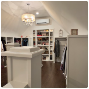 This Ductless Unit Will Keep The Space Comfortable