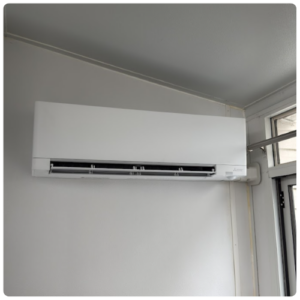 Ductless Mini Splits Will Heat And Cool This Sunroom