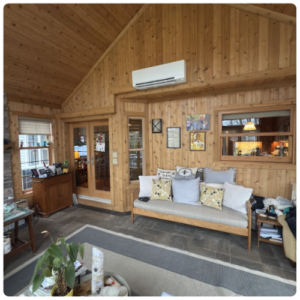 Replacing An Old Ductless Mini Split In A Lombard Sunroom